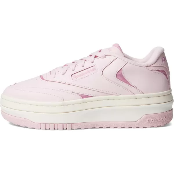 Reebok Womens Club C Extra SneakerAshen LilacChalkJasmine Pink