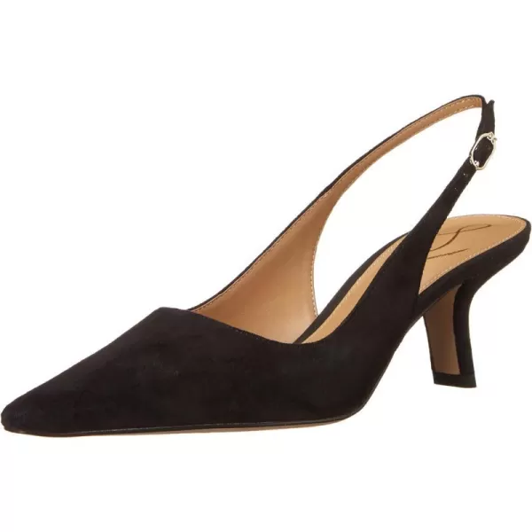 Sam Edelman Womens Bianka Slingback PumpBlack Suede