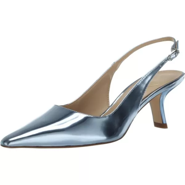 Sam Edelman Womens Bianka Slingback PumpMetallic Sky