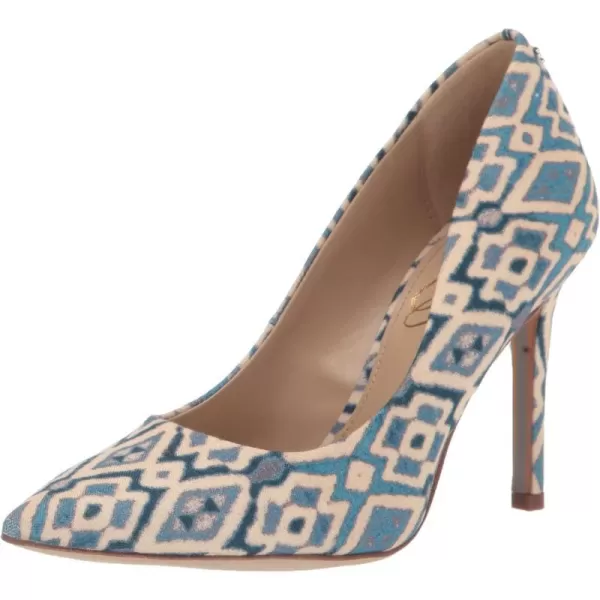 Sam Edelman Womens Hazel Pointed Toe PumpBlue Diamond Multi