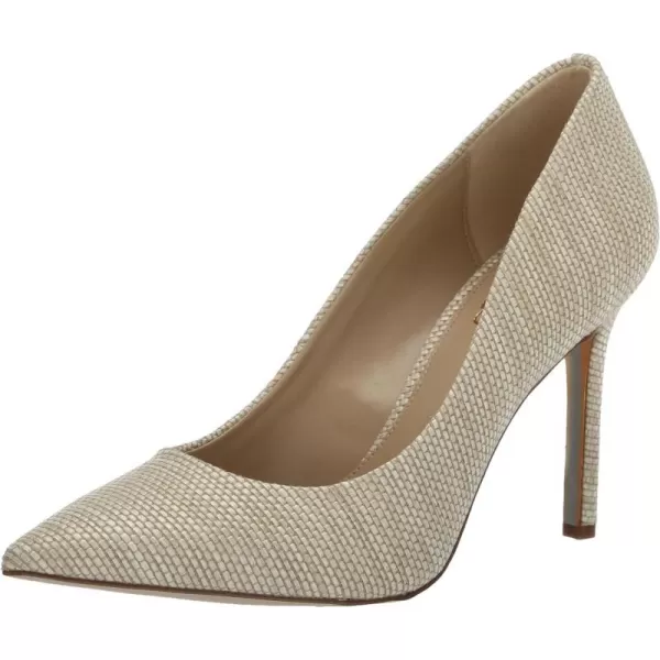 Sam Edelman Womens Hazel Pointed Toe PumpLight Natural Woven