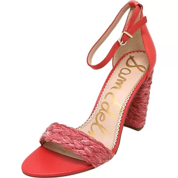 Sam Edelman Womens Yaro Block Heel SandalCoral