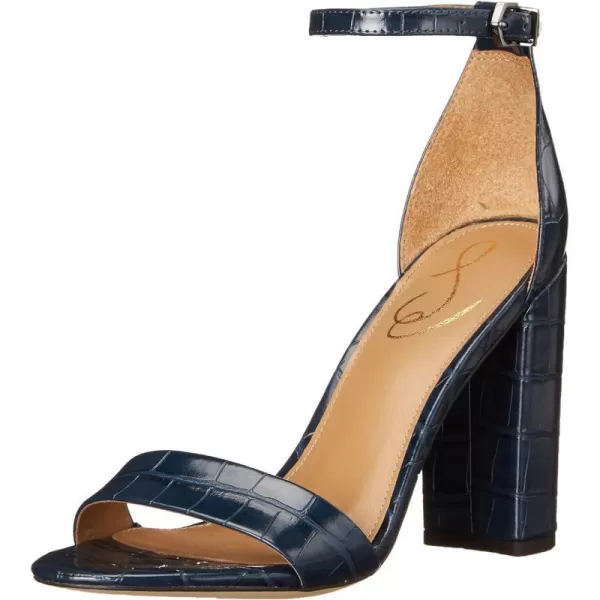 Sam Edelman Womens Yaro Block Heel SandalPacific Navy