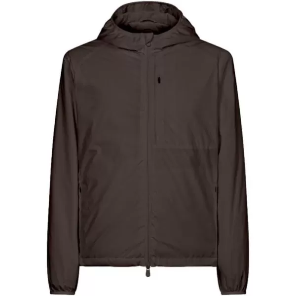 Save The Duck Mens Faris Nylon Zip JacketCocoa Brown