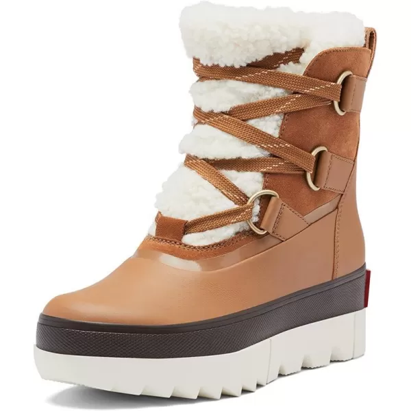 Sorel Womens Joan of Arctic Next Boot Waterproof BootsVelvet Tan  Chalk