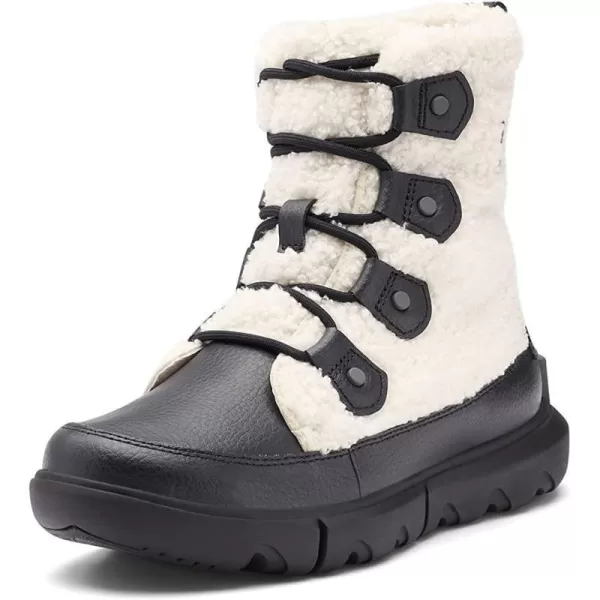 Sorel Womens Nakiska SlipperBlack  Sea Salt