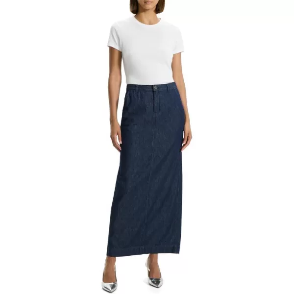 Theory Womens Maxi Trouser SkirtIndigo