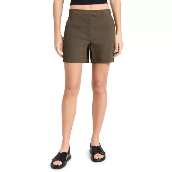 Theory Womens Waist Tab ShortsDark Olive