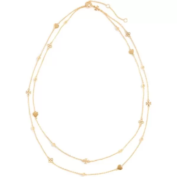 Tory Burch Womens Layered Kira NecklaceTory Gold