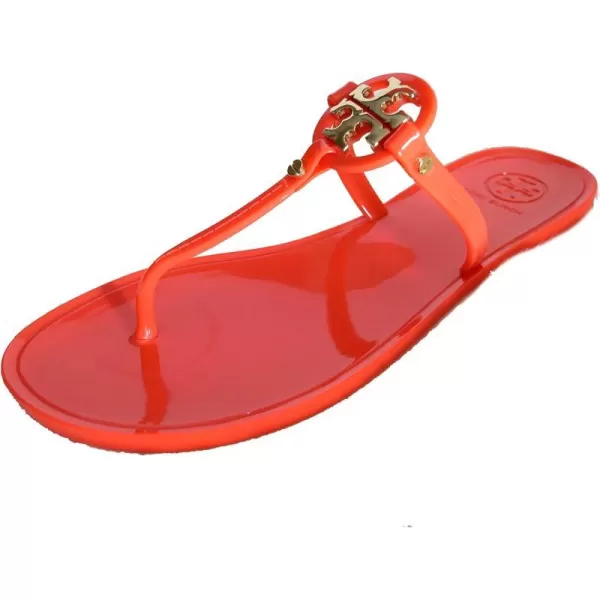 Tory Burch Womens Mini Miller Flip FlopsPoppy Coral