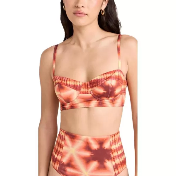 Ulla Johnson Womens Zahara Bikini TopSunburst