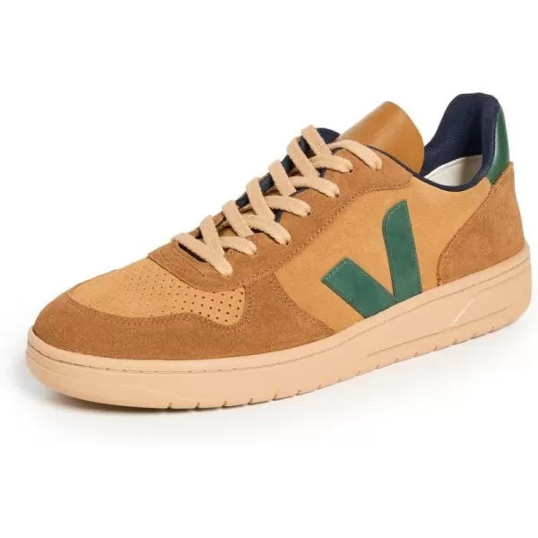 Veja Mens V 10 B Mesh SneakersCamel Cyprus Multico