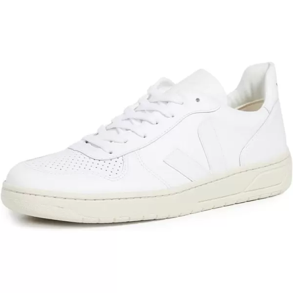 Veja Mens V 10 B Mesh SneakersExtra WhiteWhite