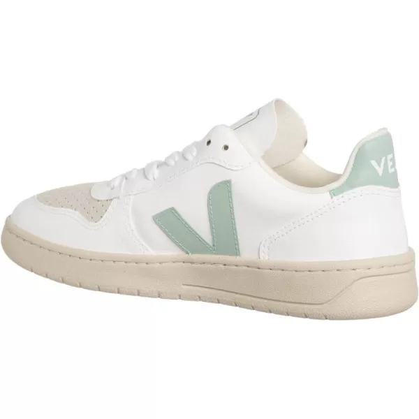 Veja Mens V 10 B Mesh SneakersWhite  Matcha