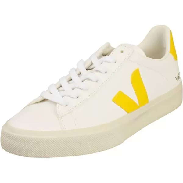 Veja Womens Campo SneakersWhite Yellow