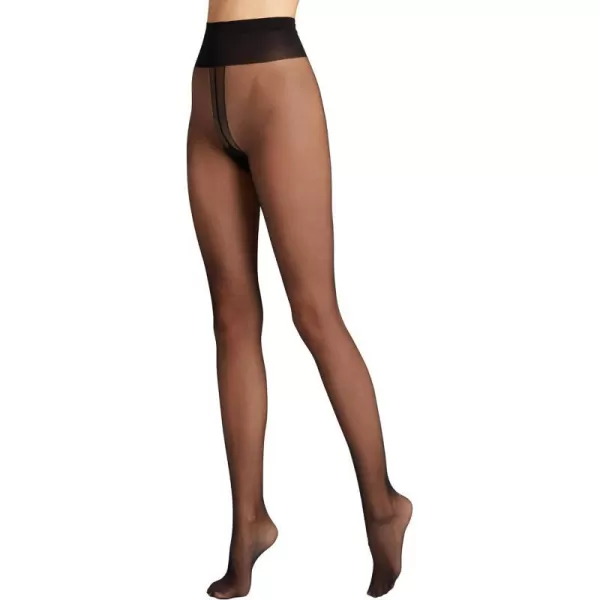 Wolford Individual 10 Back Seam Tights For WomenBlack