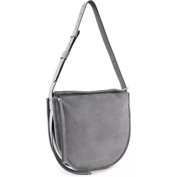 Womens Baxter Leather BagSteel