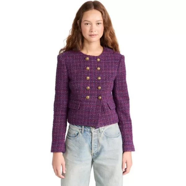 Womens Bentley JacketAubergine Multi