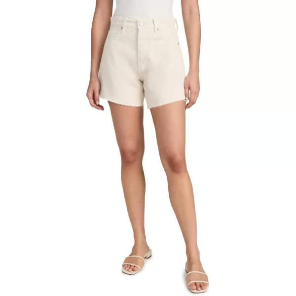 Womens Ellis Mid Rise ShortsEcru