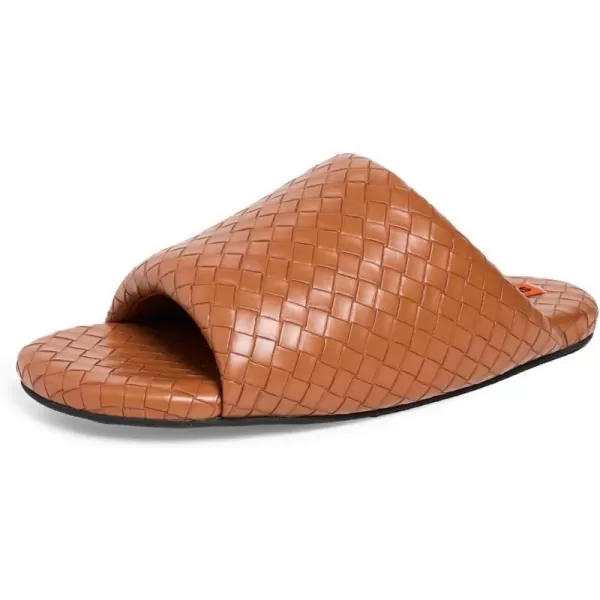 Womens F274 Woven Bubble SlidesGolden Apricot