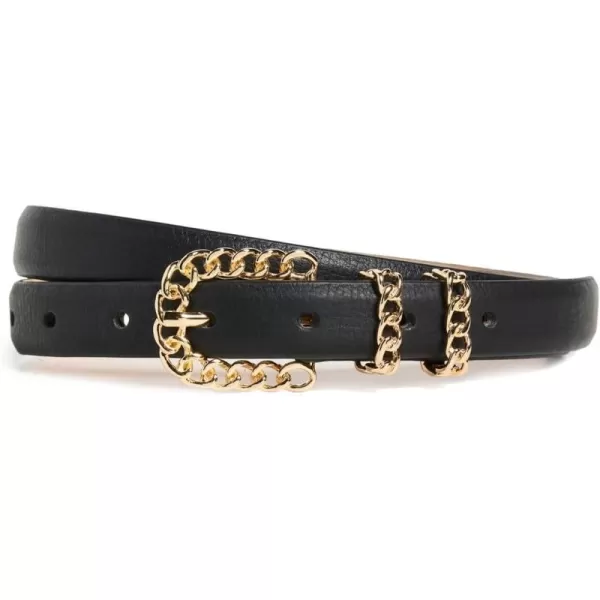 Womens Hattie BeltBlack Gold