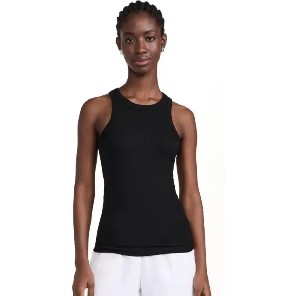 Womens Kiki Rib TankBlack