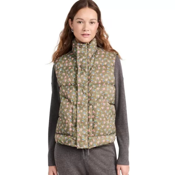 Womens The Down Polar VestCypress Floral