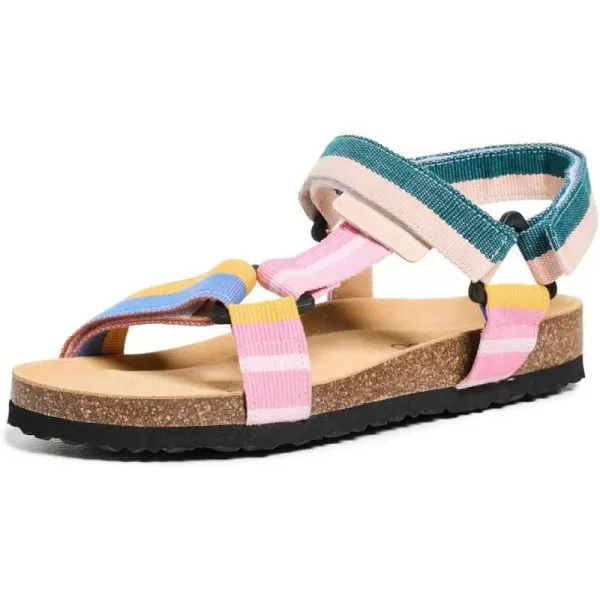 Womens Yamba SandalsMulticolour Stripe