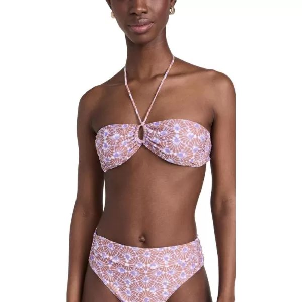 XIRENA Womens Audri Bikini TopViolet Shells