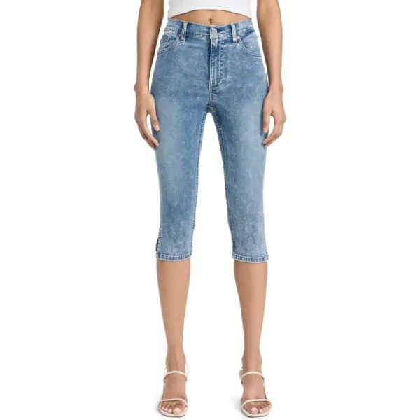 alice  olivia Womens Emmie Clam Digger JeansSullivan Vintage Blue