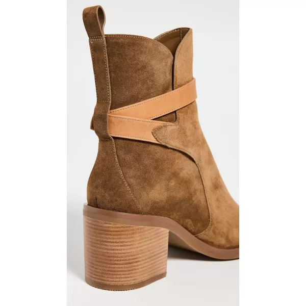 31 Phillip Lim Womens Alexa Ankle Strap Boots 70mmSandalwood