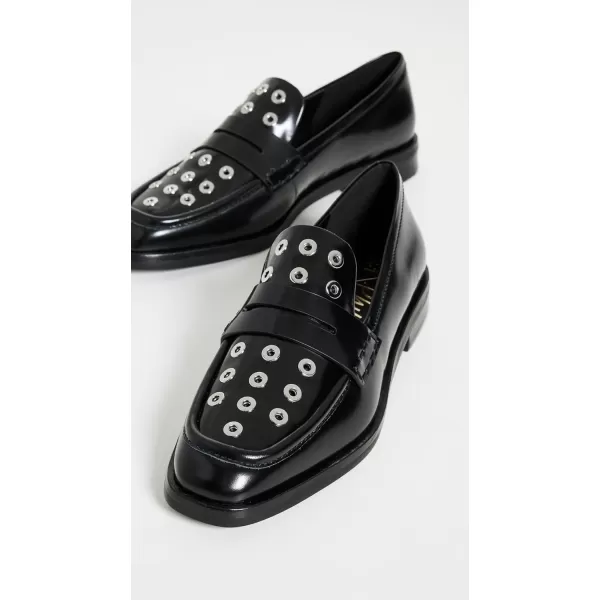 31 Phillip Lim Womens Alexa Eyelet Penny LoafersBlack