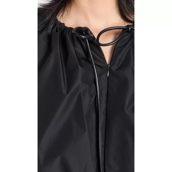 31 Phillip Lim Womens Cocoon Zip Top with Cord DetailBlack