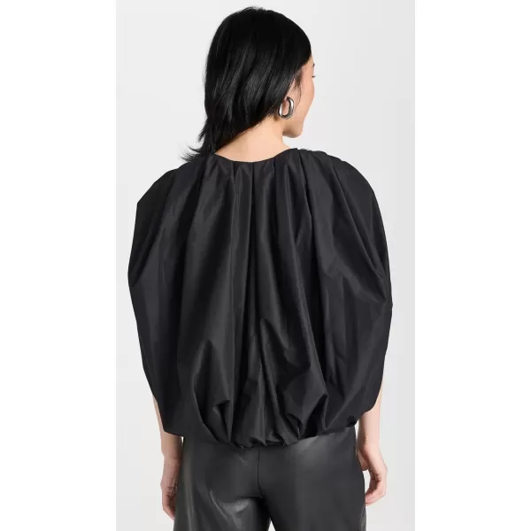 31 Phillip Lim Womens Cocoon Zip Top with Cord DetailBlack