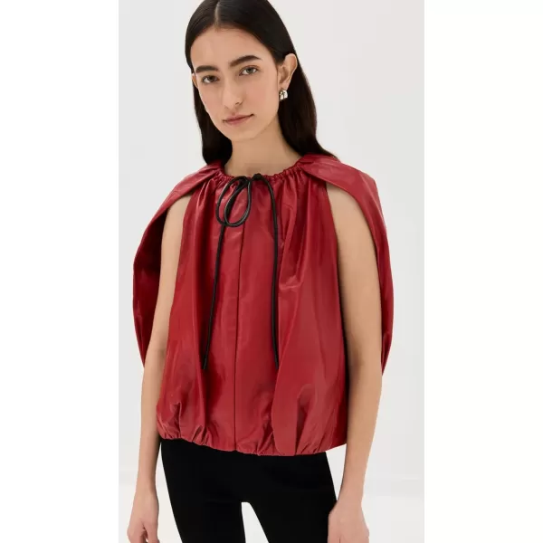 31 Phillip Lim Womens Cocoon Zip TopRed