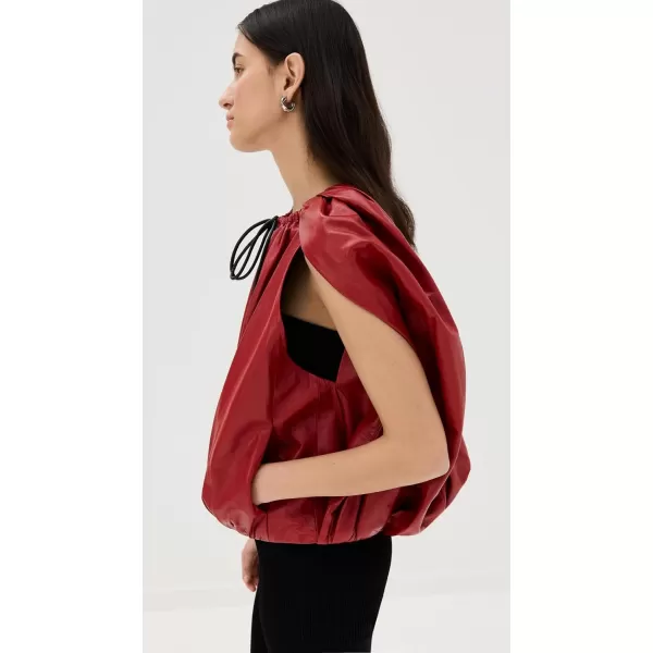 31 Phillip Lim Womens Cocoon Zip TopRed