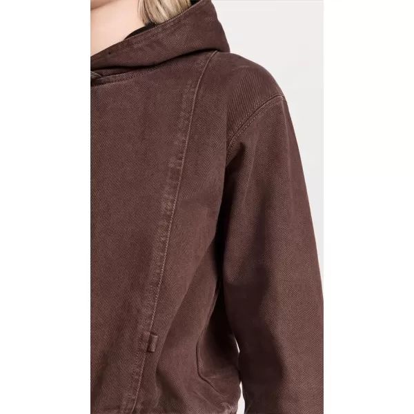 31 Phillip Lim Womens Denim HoodieCoffee