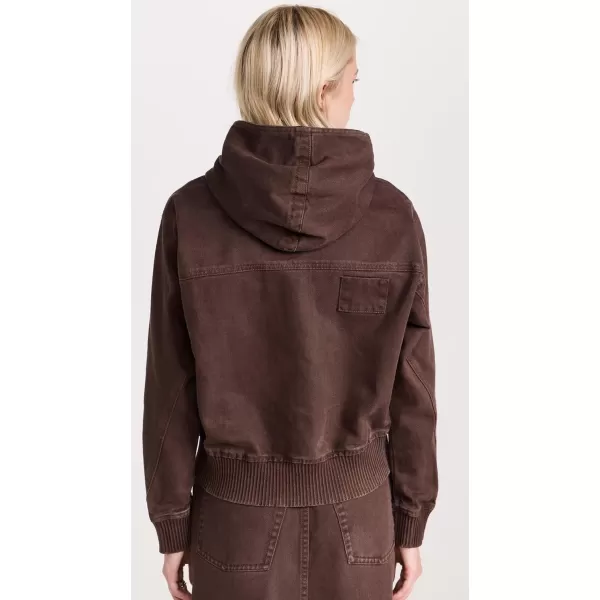 31 Phillip Lim Womens Denim HoodieCoffee