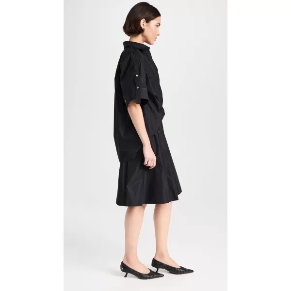 31 Phillip Lim Womens Draped Shirt DressBlack