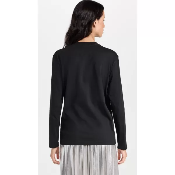 31 Phillip Lim Womens Eye Love NY Embeliished Relaxed TeeBlack