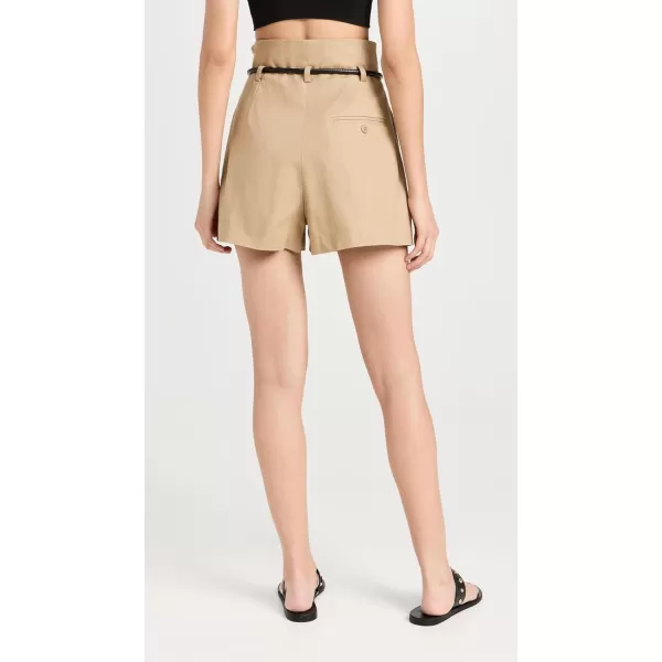 31 Phillip Lim Womens Origami Shorts with BeltKhaki