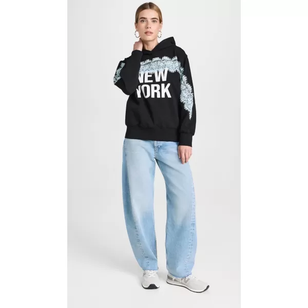 31 Phillip Lim Womens There Is Only One Ny HoodieBlack