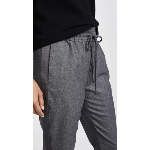 31 Phillip Lim Womens Track Pants with Side StripeMedium Melange Grey