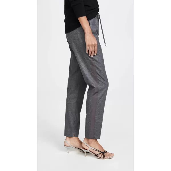 31 Phillip Lim Womens Track Pants with Side StripeMedium Melange Grey