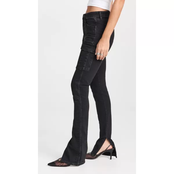 3x1 Womens Cargo JeansBlack Atlantic