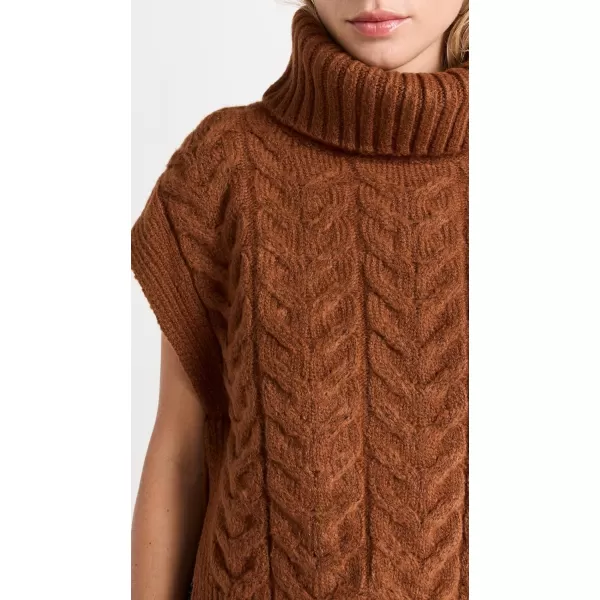 525 Womens Blake Sweater VestBurnt Ginger