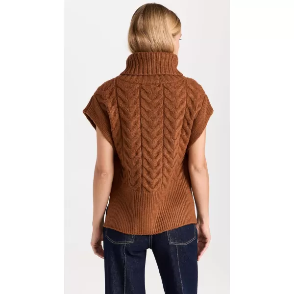 525 Womens Blake Sweater VestBurnt Ginger