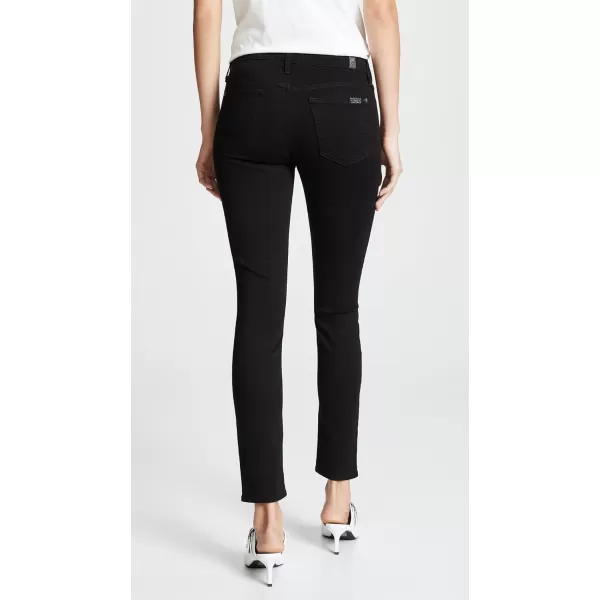 7 For All Mankind Womens Ankle Skinny JeansBlack