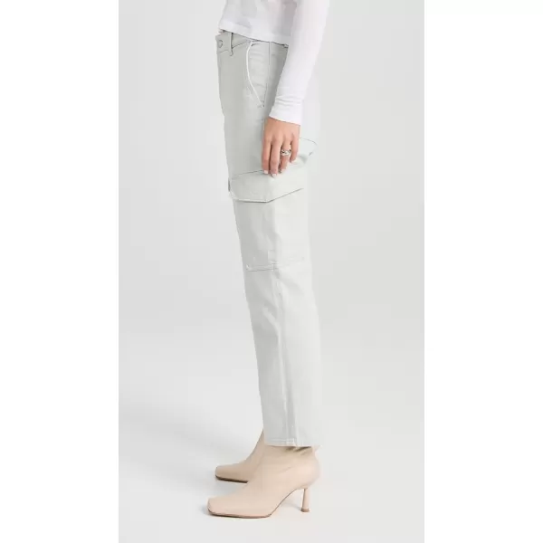 7 For All Mankind Womens Cargo Logan JeansPale Grey