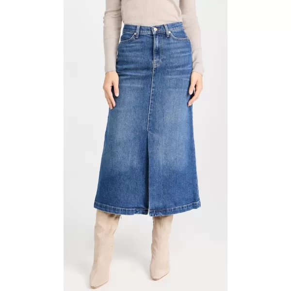 7 For All Mankind Womens Classic Maxi Denim SkirtExplorer